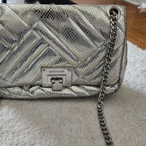 Michael Kors Silver Women's Bag